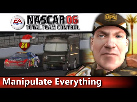 Видео: NASCAR 06: Полный контроль над командой | Манипулируйте всем