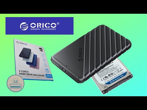 Видео: Внешний бокс для SSD/HDD | ORICO 25PW1-U3 | Обзор и тест
