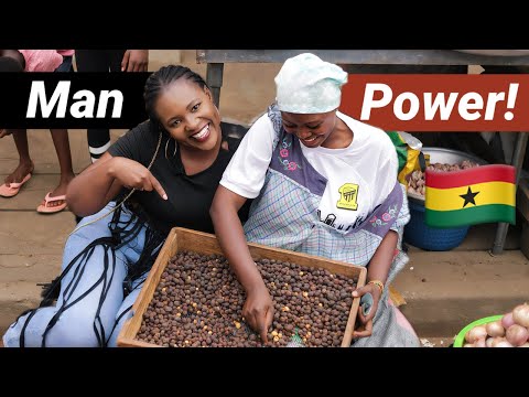 Видео: Жизнь в Гане, работа на рынке | Жизнь молодого продавца на рынке в Гане, Аккра, Западная Африка