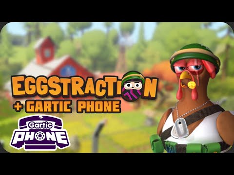 Видео: Сначала  Eggstraction потом Gartic Phone + СКВАД СМУТА || Нарезка Obsidian Time