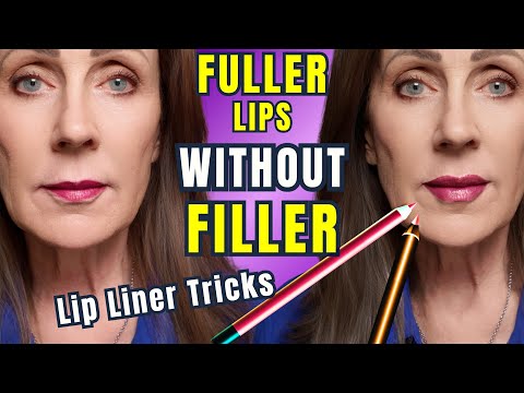 Видео: Секреты карандаша для губ: как приподнять, подчеркнуть и сделать губы пухлее в зрелом возрасте 💋