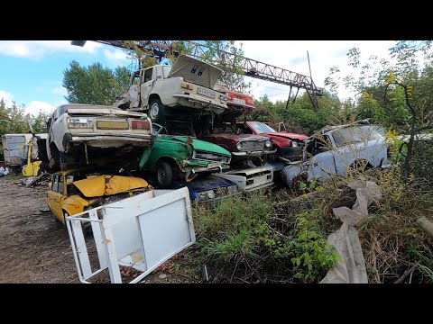 Видео: Машини здають пачками, це МЕТАЛОПРИЙОМКА!