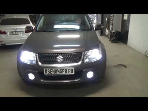 Видео: Улучшаем свет Suzuki Grand Vitara + BI-LED I.LENS + probright