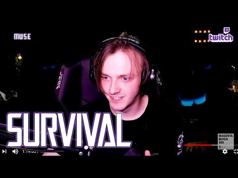 Видео: Ярослав Баярунас - Survival (cover «Muse»)