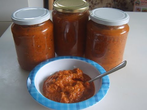 Видео: Овощная икра с баклажанами.Маринкины творинки