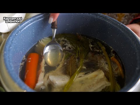 Видео: ХОЛОДЕЦЬ ІЗ ТОВСТОЛОБА — ПРОЗОРИЙ, АРОМАТНИЙ, БЕЗ ЖЕЛАТИНУ !