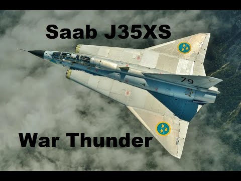 Видео: Saab J35XS Draken - скорость по-шведски в War Thunder
