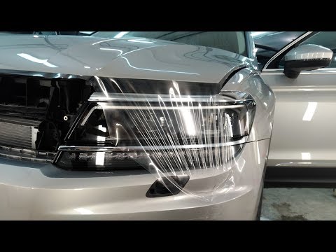 Видео: Тест-Драйв 3М Scotchgard Pro 4.0.Защита пленкой Volkswagen Tiguan.