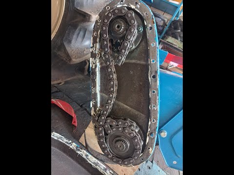 Видео: Порвал цепь на фрезе! Минитрактор ISEKI TU 160/