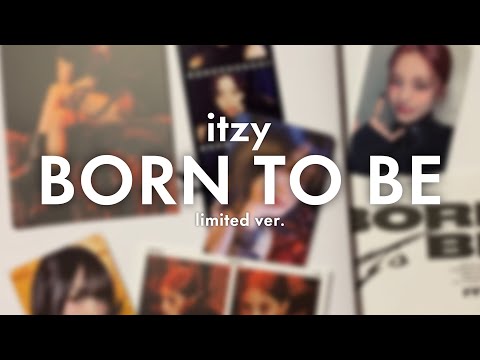 Видео: ♡ распаковка альбома itzy - born to be ( limited ver. ) ♡ alboxing # 13