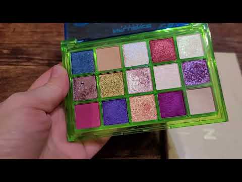 Видео: Палеточки теней на зиму и праздники.