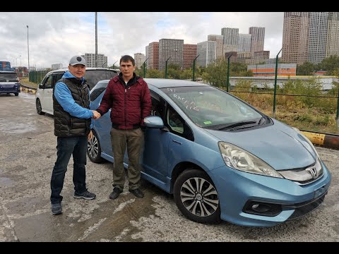 Видео: Купил авто с аукциона Японии в Москве Honda Fit Shuttle Hybrid