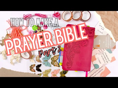 Видео: Настройка молитвенной Библии