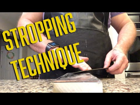 Видео: Знание ножей: техника правки