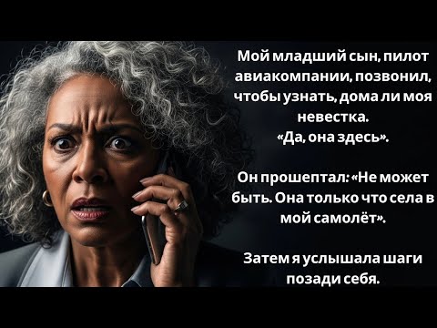 Видео: Мой сын-пилот позвонил: «Не может быть. Она на моём рейсе… её нет дома!»