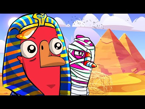 Видео: АМОНГУСЬ! НОВАЯ КАРТА И НОВЫЕ РОЛИ! ЕГИПЕТ! - Goose Goose Duck!