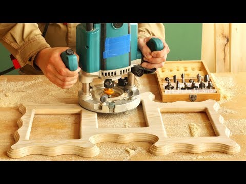 Видео: Фрезерование и изготовление тройной рамки, milling unusual frame