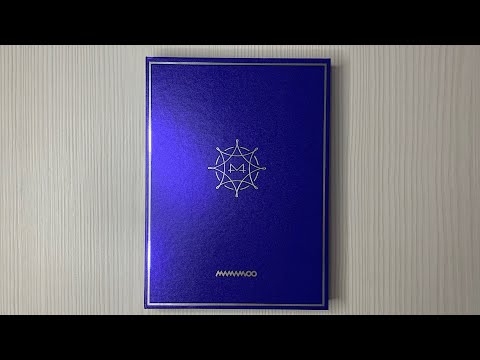 Видео: Распаковка альбома Mamamoo / Unboxing album Mamamoo BLUE;S (8th Mini Album)
