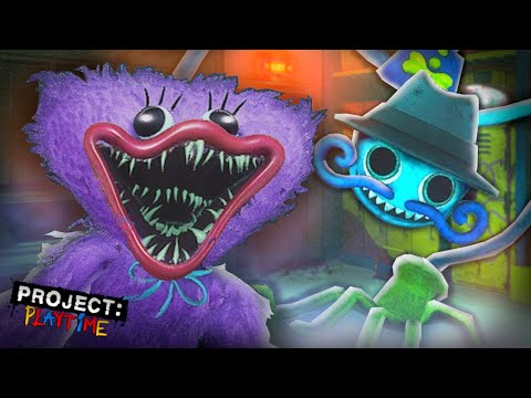 Видео: Играем за Дэдди Длинноногих и Кисси Мисси || Проект Playtime #3 (Прохождение)