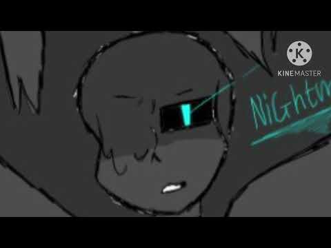 Видео: Король Найтмер Санс x Королева Слушательница (спор с родителями) (по просьбе Nightmare-I1y)