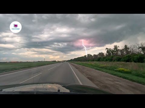 Видео: Новосибирская область. Трасса от села Прокудское до города Обь.