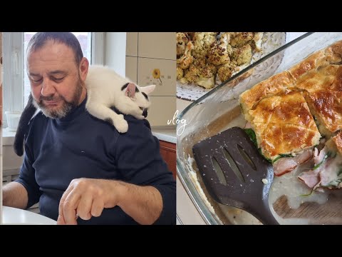 Видео: ВКУСНЫЙ УЖИН ДЛЯ РОДИТЕЛЕЙ🍽🥧ПАПА ВЫДАЛ🤭🐈‍⬛