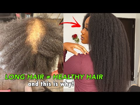 Видео: Вас обманули! Вот точные ошибки, которые мешают вам отрастить длинные натуральные волосы.