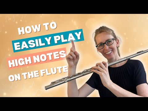 Видео: Простой способ играть ВЫСОКИЕ НОТЫ на флейте