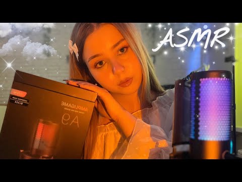 Видео: АСМР обзор и тест микрофона Fifine Ampligame A9🎙️🪷