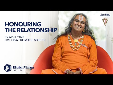 Видео: Почитание отношений | Live Q&A with the Master 09 April 2020
