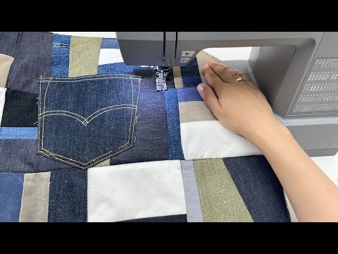 Видео: Посмотрите, что я могу сделать из старой пары джинсов. Это потрясающе!