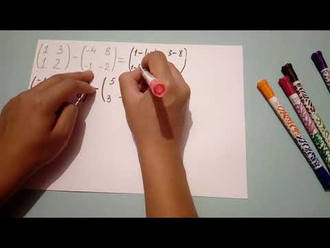 Видео: Матрицаларды кошуу жана кемитүү