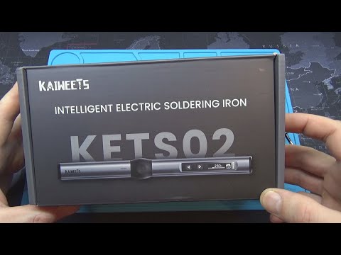 Видео: 🛠УМНЫЙ ПАЯЛЬНИК НОВОГО ПОКОЛЕНИЯ. KAIWEETS- KETS02👍