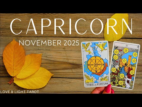 Видео: Козерог♑️ Ноябрь 2025🍂 Божественное благословение приносит удачу и процветание