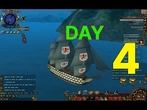 Видео: Voyage Century Online / Bounty Bay Online \ Пираты-онлайн / DAY 4 x3speed
