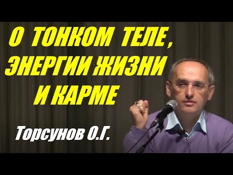 Видео: О Тонком теле, Энергии жизни и Карме. Торсунов О.Г.