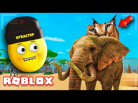 Видео: ШЛЕПА ПОШЕЛ В ЗООПАРК В РОБЛОКС! Floppa Morphs ROBLOX