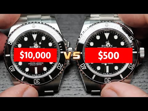 Видео: Этот суперклон Rolex Submariner пугающе близок! | Настоящие против подделки