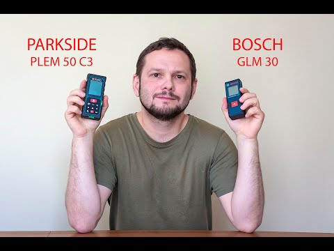 Видео: ЛАЗЕРНЫЙ ДАЛЬНОМЕР. BOSCH GLM 30 & PARKSIDE PLEM 50 C3