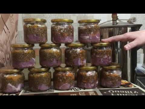 Видео: Аппетитная, вкусная гречневая каша с мясом в автоклаве.