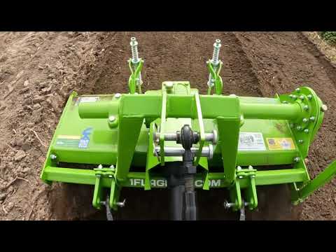 Видео: Кубота/Кентавр-344 с фрезой Флагман 1.2 метра