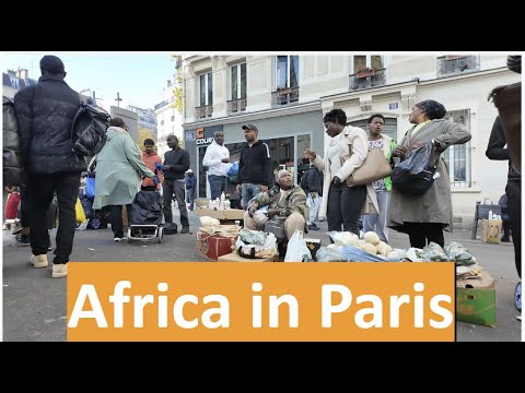 Видео: Что происходит на улицах Парижа Шато Руж, 18-й округ