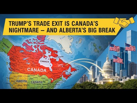 Видео: Выход Трампа из торгового союза — кошмар для Канады и большой прорыв для Альберты!