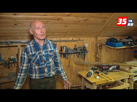 Видео: Резчик по дереву Алексей Красильников: "Все нужно делать с любовью"