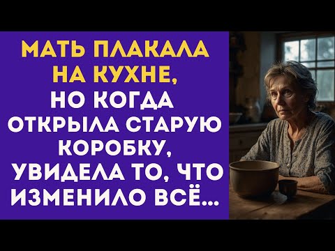 Видео: Мать ПЛАКАЛА на кухне, НО КОГДА открыла старую коробку, увидела то, что изменило всё…