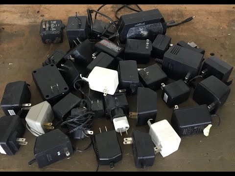 Видео: Утилизация головок адаптеров питания: мелкие детали, приносящие БОЛЬШУЮ ПРИБЫЛЬ!!