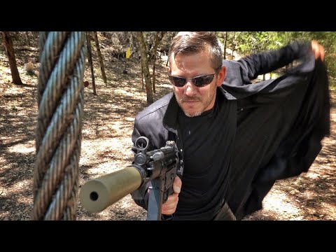 Видео: Трос лифта - можно ли порвать выстрелом?! | Разрушительное ранчо | Перевод Zёбры