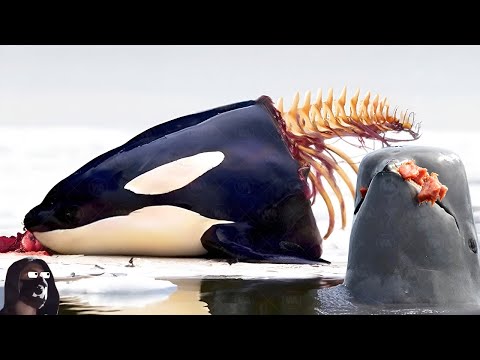 Видео: Что Гринда Делает С Косаткой Когда Они Встречаются?