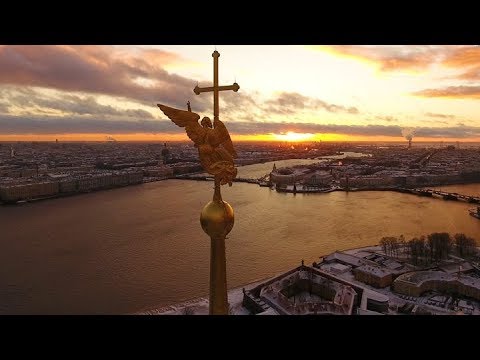 Видео: Полеты над Петербургом в режиме Slow TV