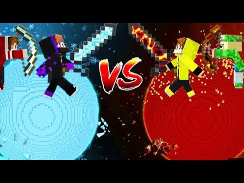 Видео: Наш ДОМ ПЛАНЕТА 🪐 из ЛАВЫ против ЛЬДИНОЙ ПЛАНЕТЫ 🌍 В МАЙНКРАФТЕ!!!АПОКАЛИПСИС В МАЙНКРАФТЕ